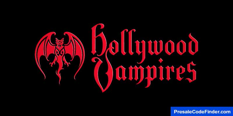 Hollywood Vampires Presale Code