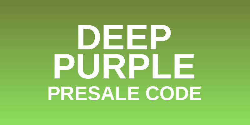 Deep Purple Presale Code