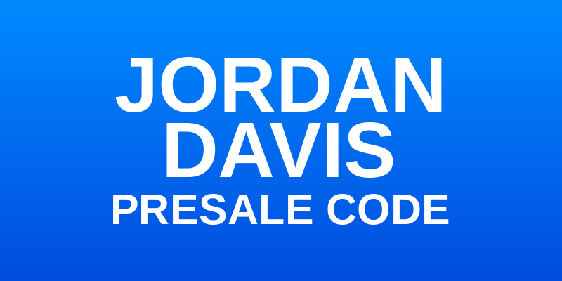 Jordan Davis Presale Code
