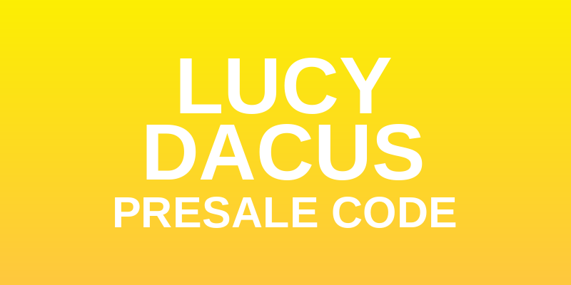 Lucy Dacus Presale Code
