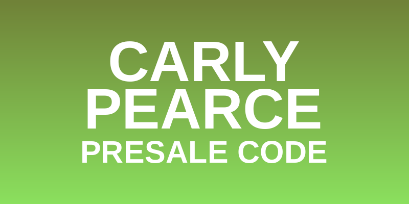 Carly Pearce Presale Code