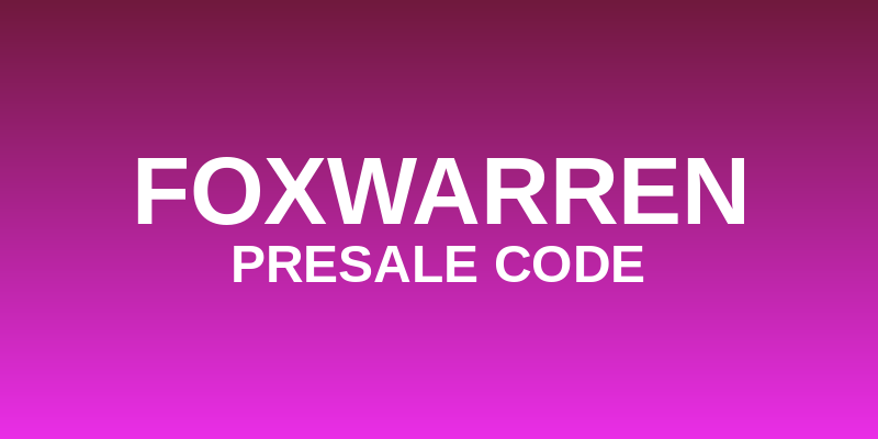 Foxwarren Presale Code