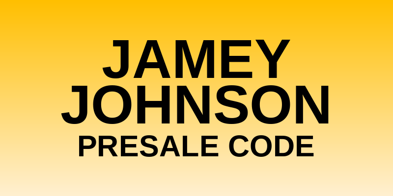 Jamey Johnson Presale Code