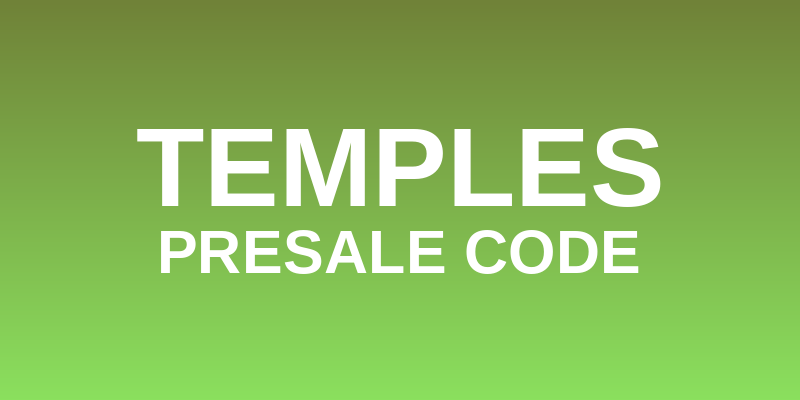Temples Presale Code