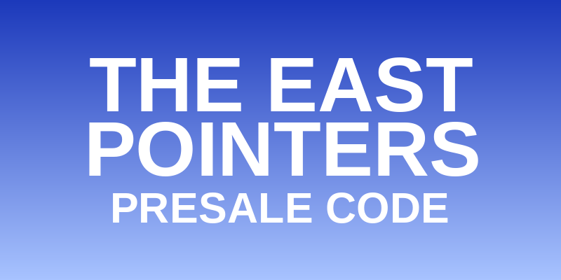 The East Pointers Presale Code