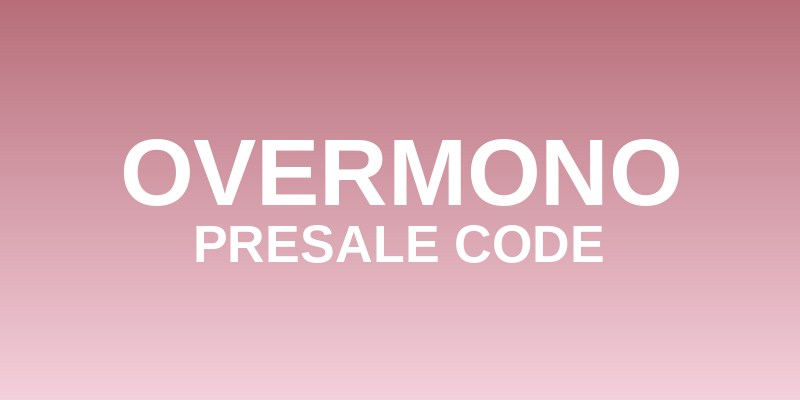 Overmono Presale Code