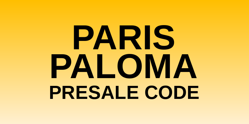 Paris Paloma Presale Code