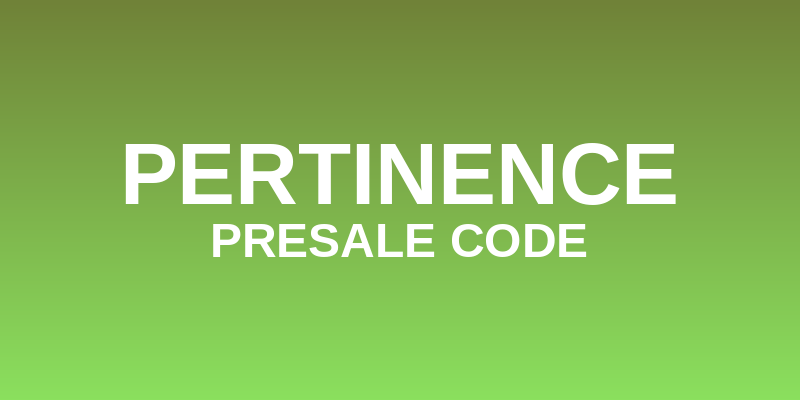 Pertinence Presale Code
