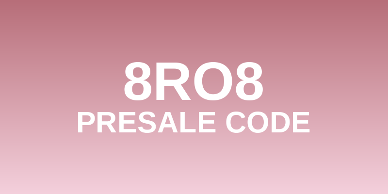 8ro8 Presale Code