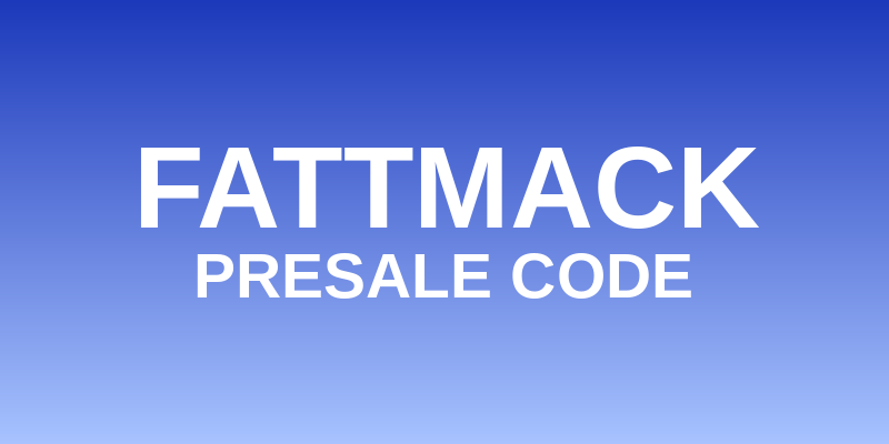 FATTMACK Presale Code