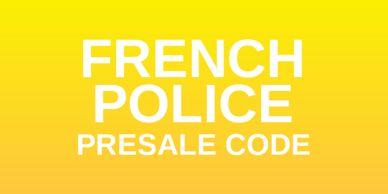French Police Presale Code