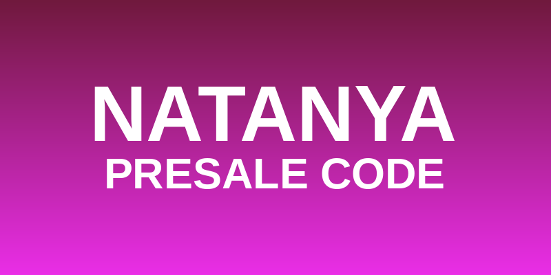 Natanya Presale Code