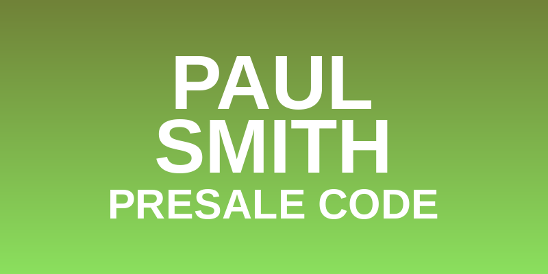 Paul Smith Presale Code