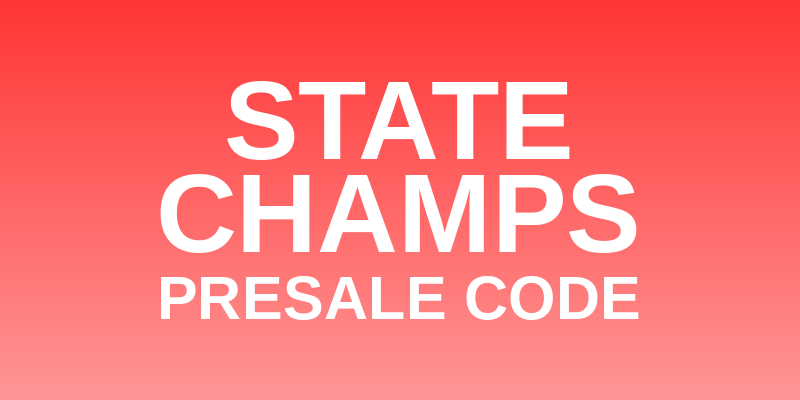 State Champs Presale Code
