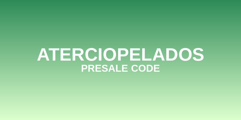 Aterciopelados Presale Code