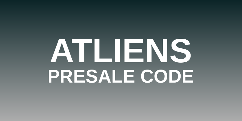 Atliens Presale Code
