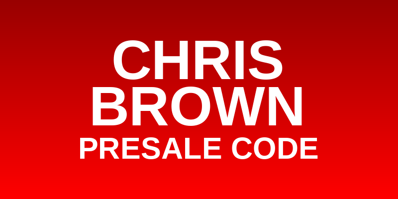 Chris Brown Presale Code