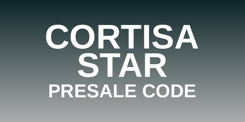 Cortisa Star Presale Code