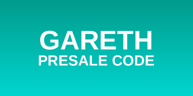 Gareth Presale Code