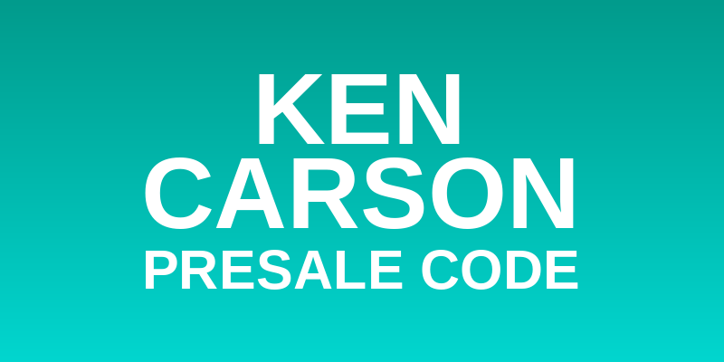 Ken Carson Presale Code