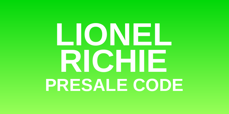Lionel Richie Presale Code