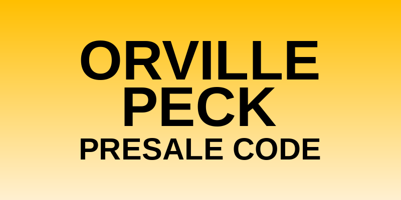 Orville Peck Presale Code