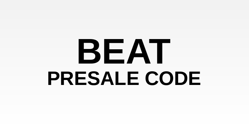 BEAT Presale Code