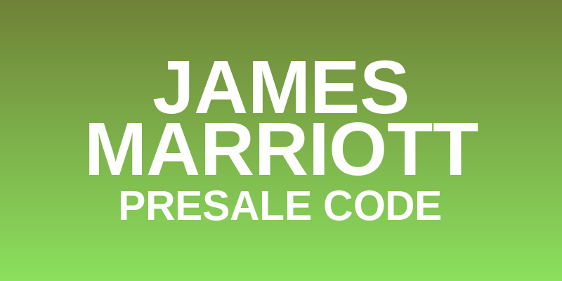 James Marriott Presale Code