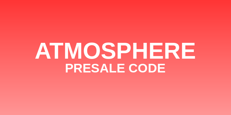 Atmosphere Presale Code