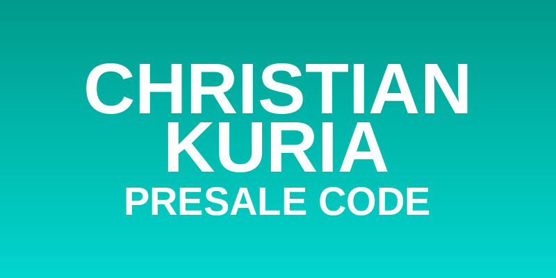Christian Kuria Presale Code