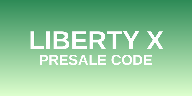 Liberty X Presale Code