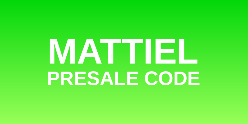 Mattiel Presale Code