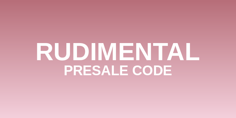 Rudimental Presale Code