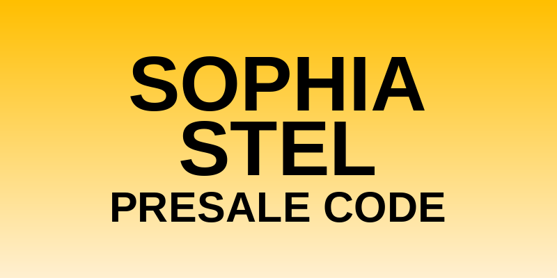 Sophia Stel Presale Code